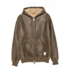 Emporio Armani Lamb Shearling Oversized-fit Blouson