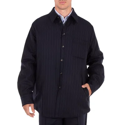 EMPORIO ARMANI OVERSIZED STRIPED SHIRT