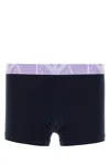 Emporio Armani Black Stretch Cotton Boxer Set