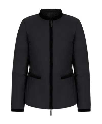 Emporio Armani Women's Nylon Jacket In Blue
