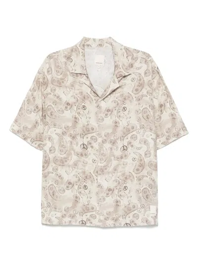 EMPORIO ARMANI PAISLEY-PRINT SHIRT