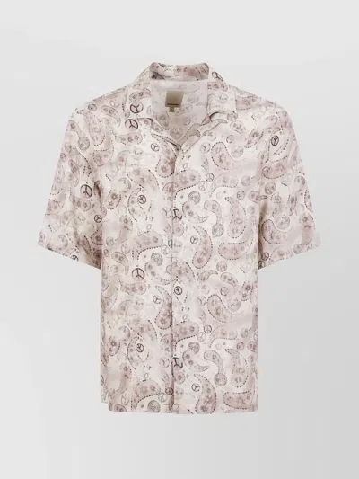 EMPORIO ARMANI PAISLEY SHORT SLEEVES SHIRT