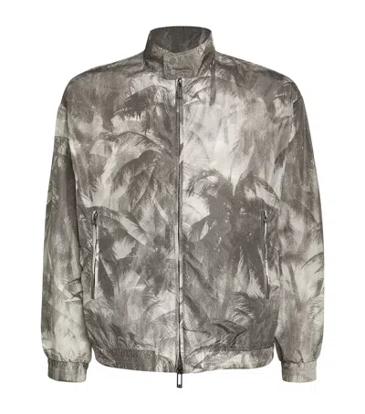 Emporio Armani Palm Shell Jacket In Multi