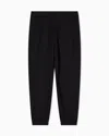 Emporio Armani Track Sweatshirt Trousers In Black