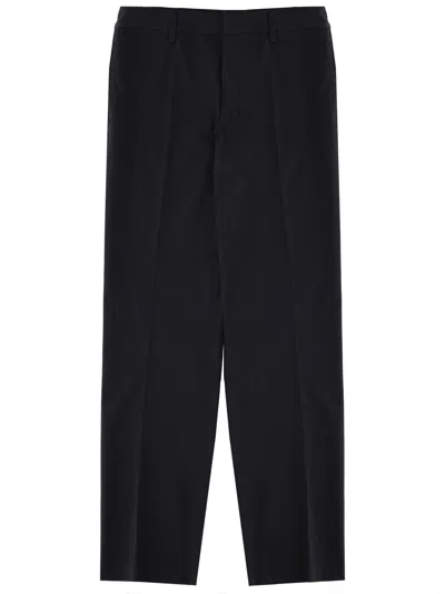 Emporio Armani Pantalone Slim Fit In Black