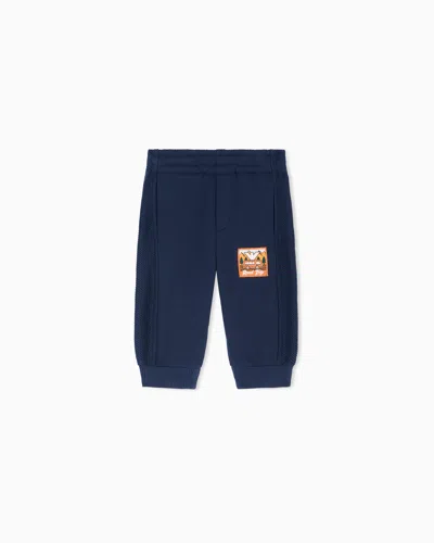 Emporio Armani Kids' Pantalons In Blue