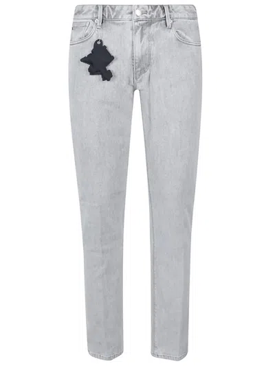 Emporio Armani 5 Pockets Jeans In Gray