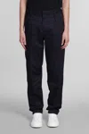 Emporio Armani Black Basic Chino In Blue