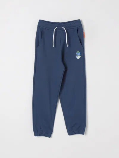 Emporio Armani Pants  Kids Color Blue