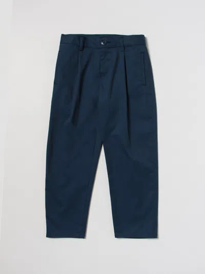 Emporio Armani Trousers  Kids Kids In Blue