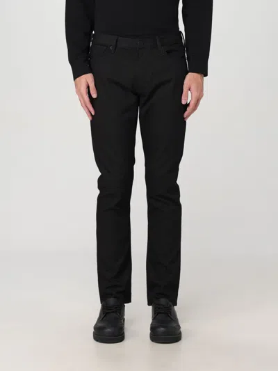 Emporio Armani Pants  Men Color Black In Schwarz