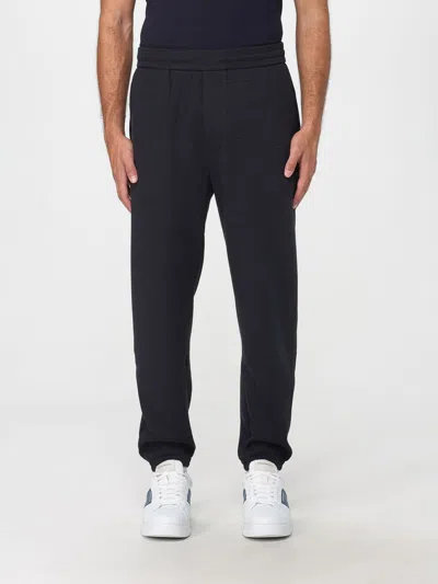 Emporio Armani Pants  Men Color Blue In Black