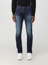 Emporio Armani Denim Jeans Belt Loops In Blau