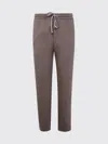Emporio Armani Track Detail Sweatpants Back Pocket In Brown