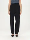 EMPORIO ARMANI PANTS EMPORIO ARMANI WOMAN COLOR BLACK,G72129002