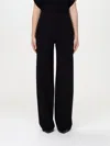 Emporio Armani Pants In Black Viscose In Black