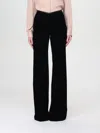 Emporio Armani Pants In Black Viscose In Black