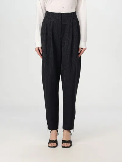 Emporio Armani Pants  Woman Color Black In Schwarz