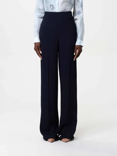 Emporio Armani Pants  Woman Color Blue