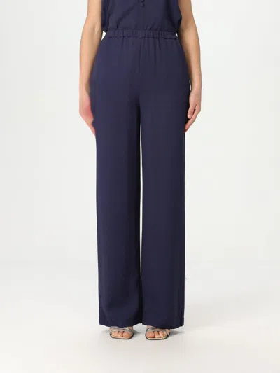 Emporio Armani Pants  Woman Color Blue