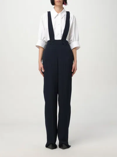 Emporio Armani Pants  Woman Color Blue