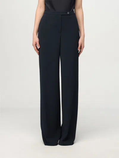 Emporio Armani Pants  Woman Color Blue