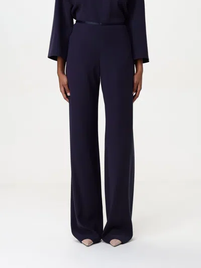 EMPORIO ARMANI PANTS EMPORIO ARMANI WOMAN COLOR BLUE,422535009