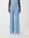 Emporio Armani Pants  Woman Color Gnawed Blue In Hellblau