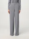 Emporio Armani Pants  Woman Color Grey In Gray