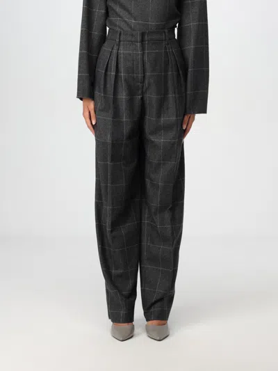 Emporio Armani Pants  Woman Color Grey In Grau