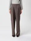 Emporio Armani Pants  Woman Color Grey In Gray