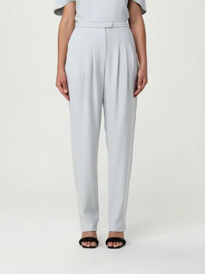 Emporio Armani Pantalone  Donna Colore Ghiaccio In Blue
