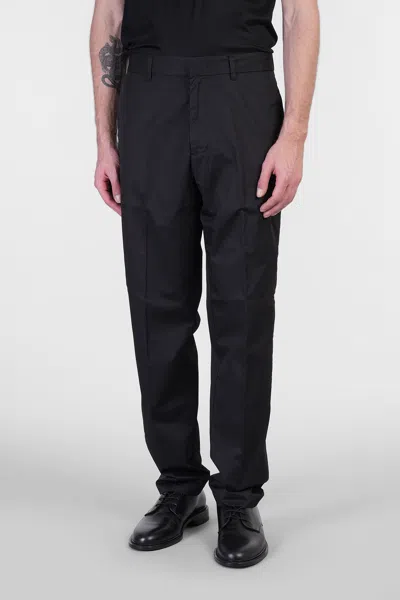 EMPORIO ARMANI PANTS IN BLACK POLYESTER