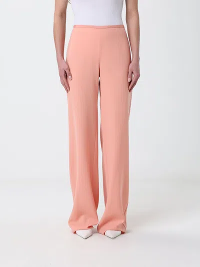 Emporio Armani Straight-leg Trousers In Pink