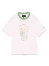 Emporio Armani Patch-detail T-shirt In Pink