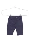 Emporio Armani Patch-pocket Trousers In Blue