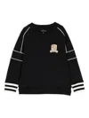 Emporio Armani Patch Sweatshirt In Black