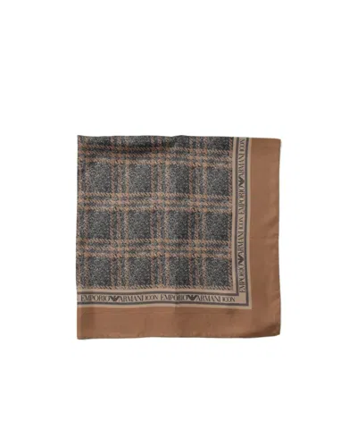 EMPORIO ARMANI PATTERN SCARF