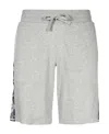 Emporio Armani Pattern Shorts In White