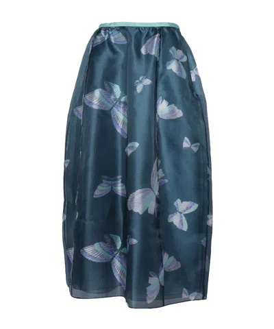 Emporio Armani Skirt In Blue
