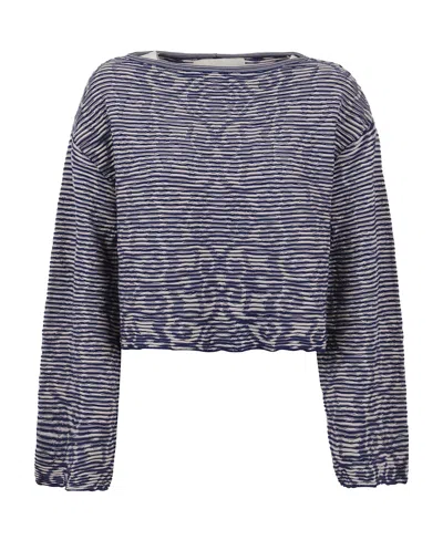 EMPORIO ARMANI EMPORIO ARMANI BOAT-NECK KNIT JUMPER