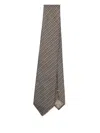 Emporio Armani Men's Tie In Brown