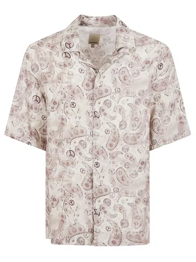 EMPORIO ARMANI PEACE CAPSULE PRINTED SHIRT