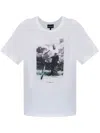 Emporio Armani Photograph-print T-shirt In White