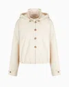 Emporio Armani Pima Gabardine 3-in-1 Blouson In Beige