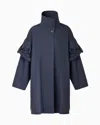 Emporio Armani Pima Gabardine Trench Coat With Torchon
