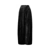 Emporio Armani Pinstriped Velvet Pants In Multi