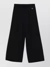 Emporio Armani Pleat Detailing Wide Leg Pajamas With Pockets