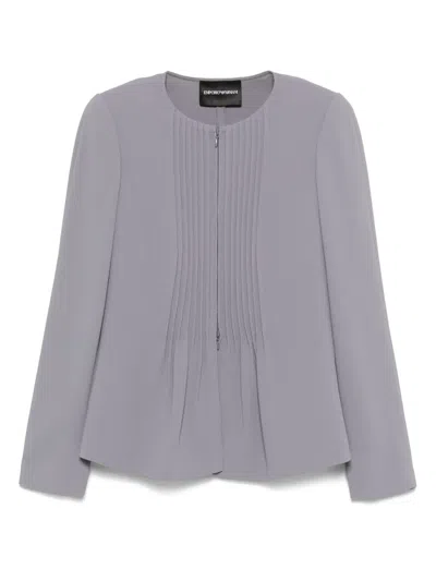 EMPORIO ARMANI PLEATED JACKET