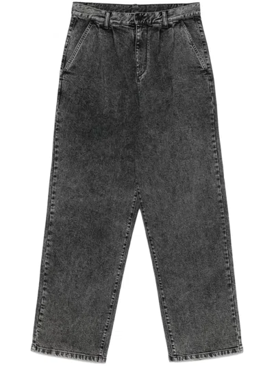 Emporio Armani Trouser In 0006 Denim Nero Md